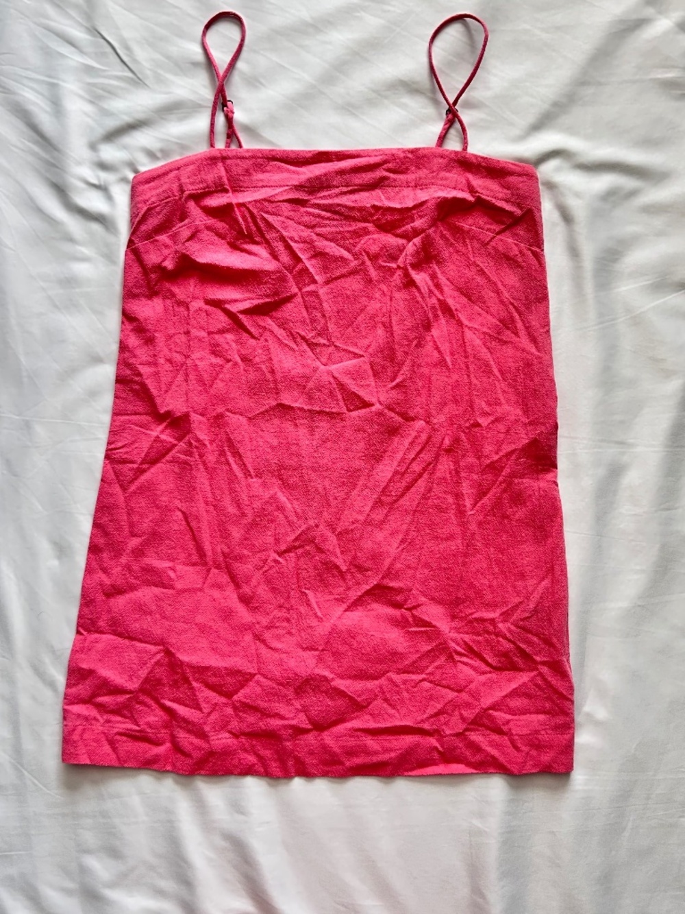 NWT Billabong pink cotton strappy mini dress S